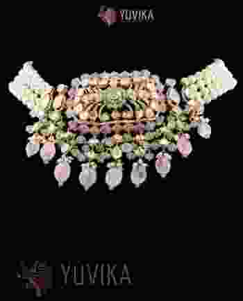 POLKI DIAMOND NECKLACE