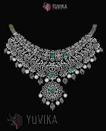 DIAMOND NECKLACE - DETACHABLE CHOKER -PRINCESS