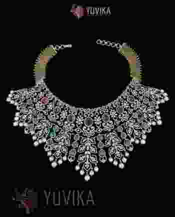 DIAMOND NECKLACE - DETACHABLE CHOKER, PRINCESS
