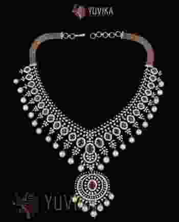 DIAMOND NECKLACE PRINCESS, DETACHABLE PENDANT