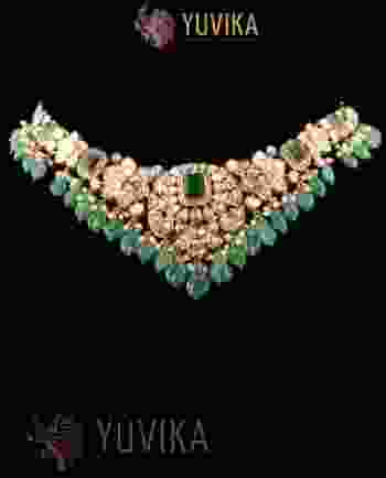 Nakshi Polki Necklace