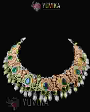 Nakshi Polki Necklace