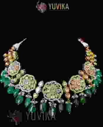 Nakshi Polki Necklace