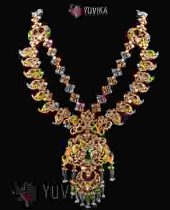 DIAMOND POLKI NECKLACE