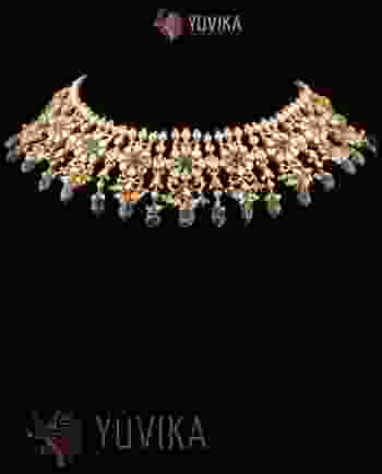 DIAMOND POLKI NECKLACE
