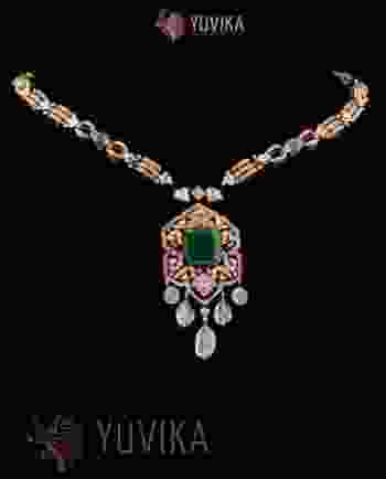 ROSECUT DIAMOND NECKLACE PRINCESS