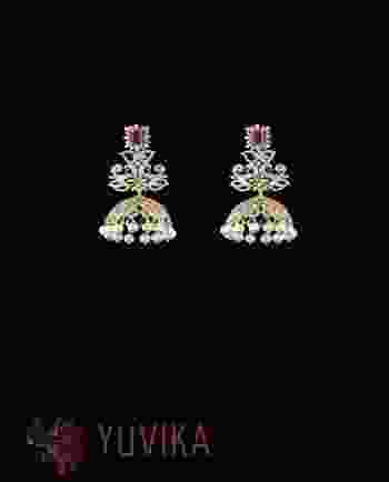 DIAMOND-EARRINGS-JHUMKAS