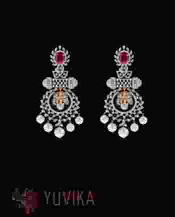 DIAMOND-EARRING-CHANDBALIS