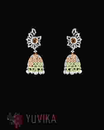 DIAMOND EARRINGS-JHUMKAS