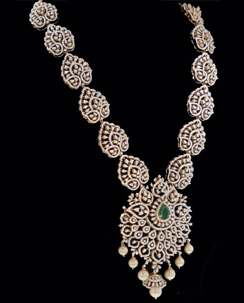DIAMOND NECKLACE HARAM VADDANAM JADA