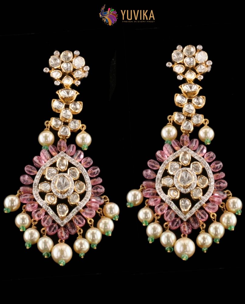 Polki earring discount