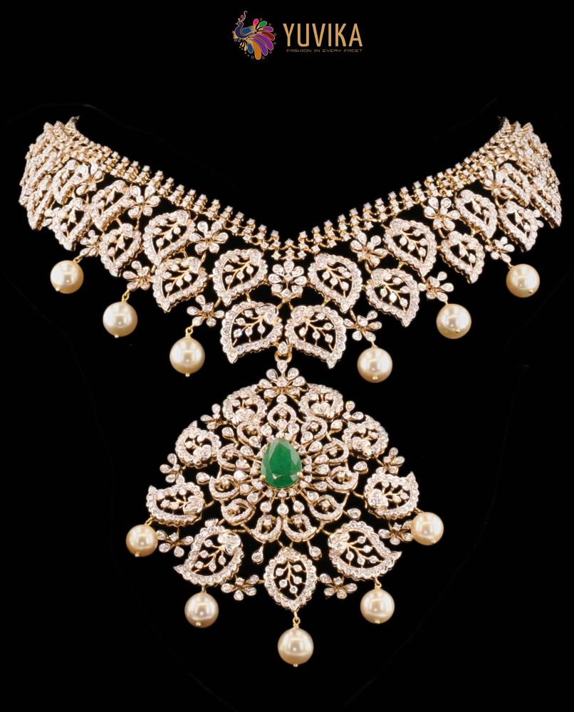 Diamond necklace traditional Clearance