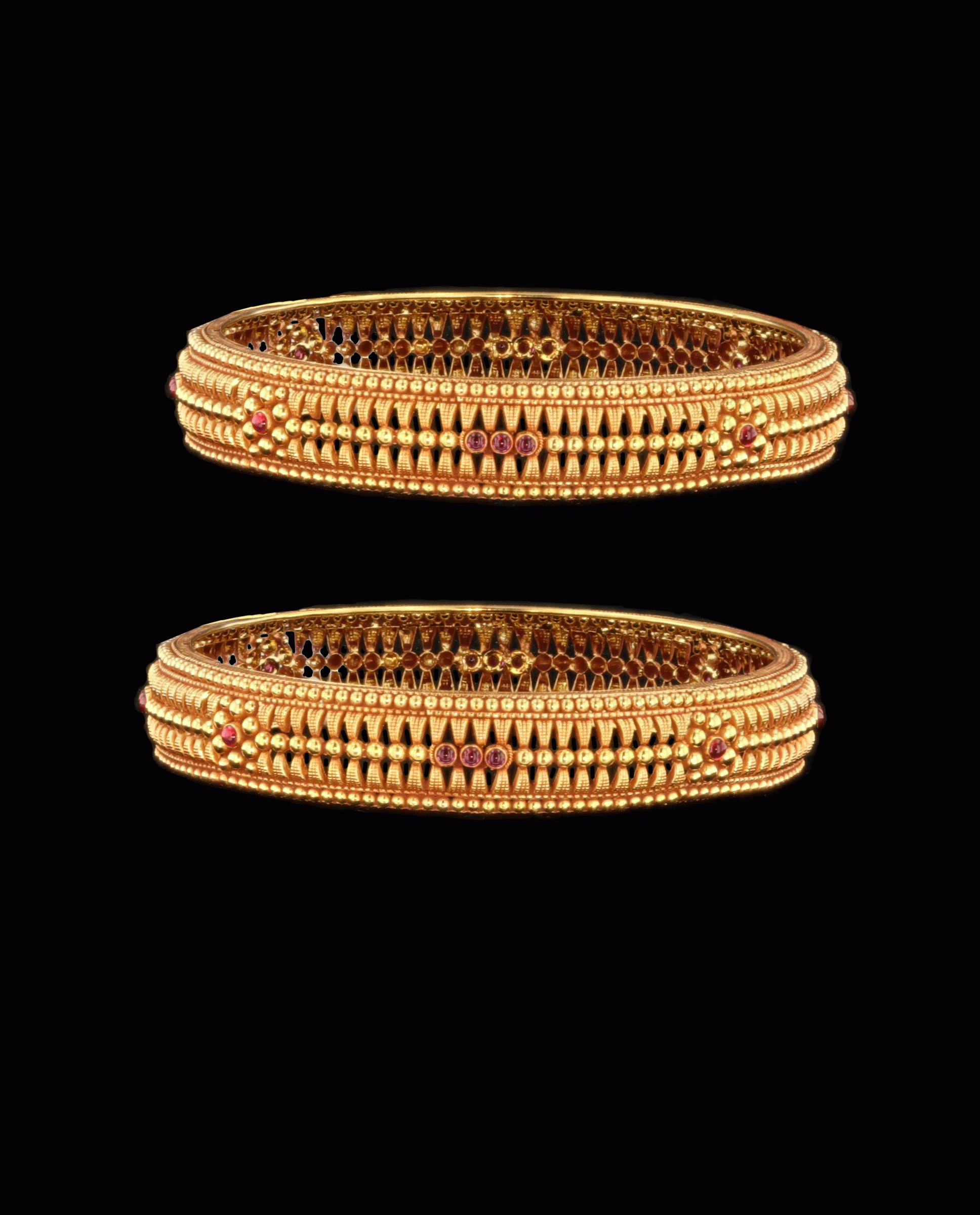GOLD BANGLE 22K OPENABLE
