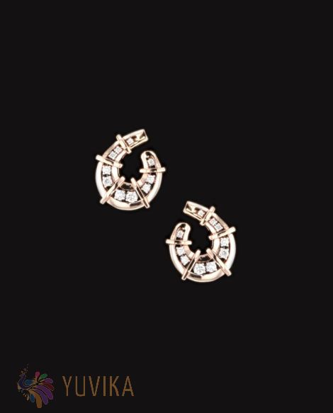 CHIC - DIAMOND EARRINGS - STUDS