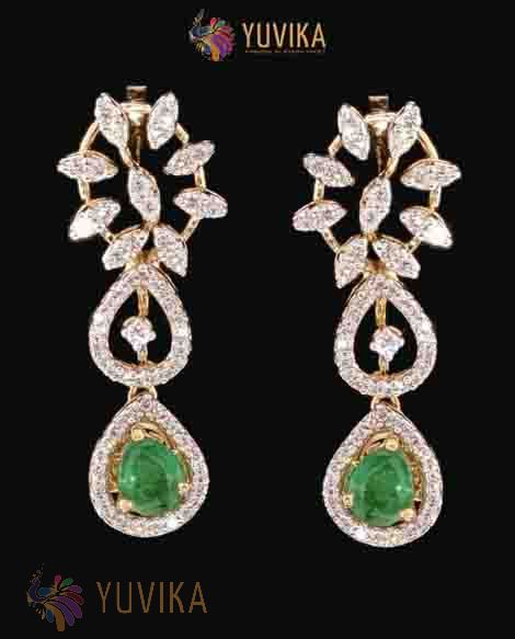 DIAMOND EARRINGS-HANGINGS