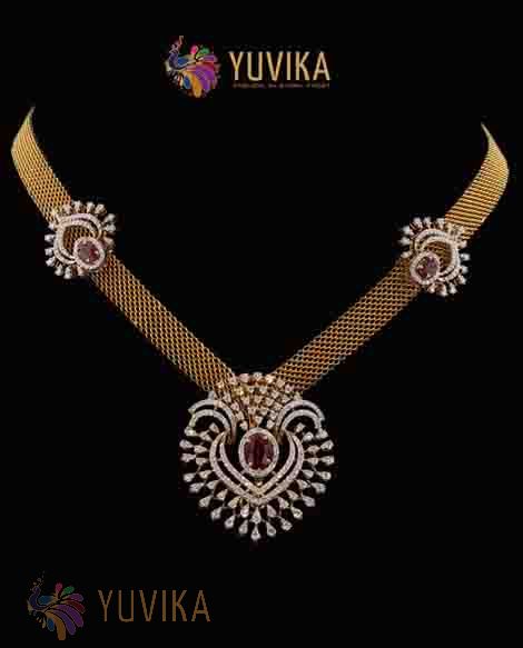 DIAMOND NECKLACE - DETACHABLE PENDANT