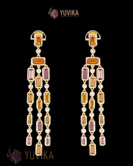 DIAMOND- EARRINGS- HANGINGS