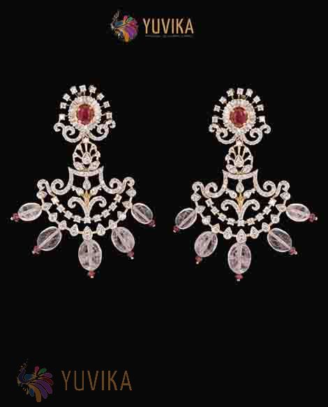 DIAMOND EARRINGS-HANGINGS