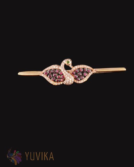 CHIC DIAMOND RUBY BRACELET