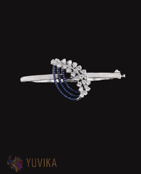 CHIC DIAMOND SAPPHIRE BRACELET
