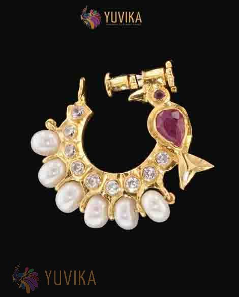 Plain Gold Nose Rings in Aizawl at best price by Arts N Jewels - Justdial
