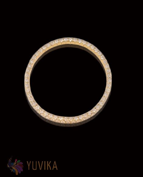 CHIC DIAMOND BANGLE - FLEXIBLE