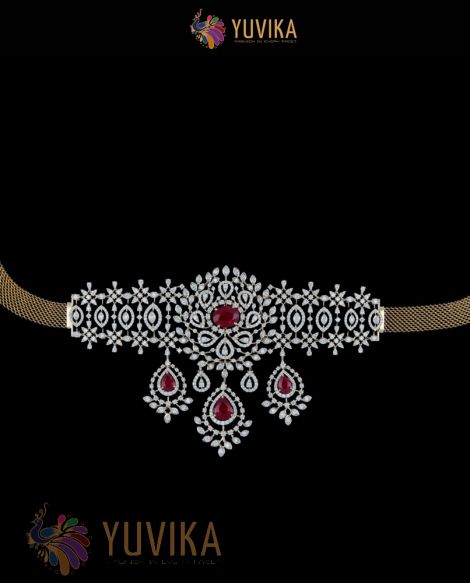DIAMOND BAJUBAND, CHOKER