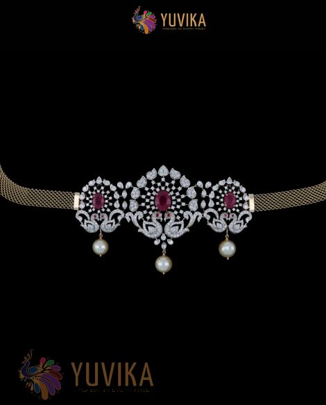 DIAMOND BAJUBAND, CHOKER