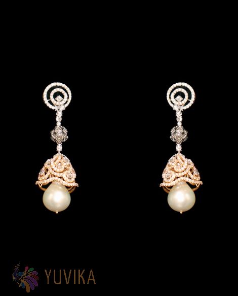 DIAMOND EARRINGS - JHUMKAS
