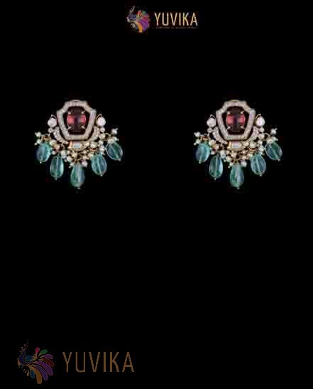 FLAT DIAMOND EARRINGS