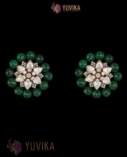 ROSECUT DIAMOND EARRINGS