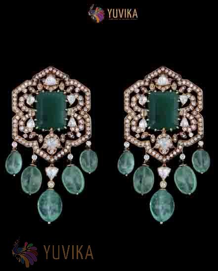 ROSECUT DIAMOND EARRINGS
