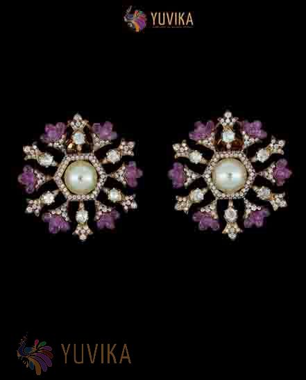 ROSECUT DIAMOND EARRINGS