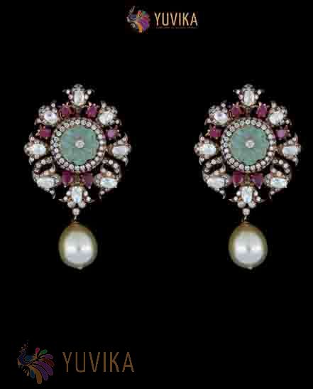 ROSECUT DIAMOND EARRINGS