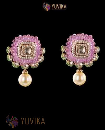 ROSECUT DIAMOND EARRINGS