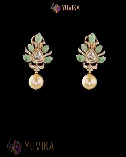 ROSECUT DIAMOND EARRINGS