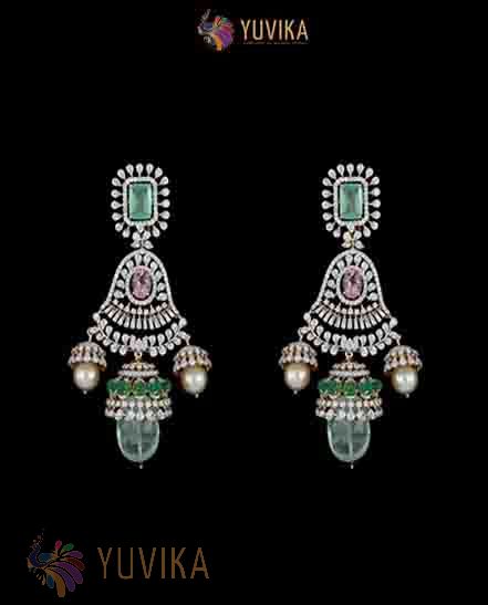 DIAMOND EARRINGS JHUMKA