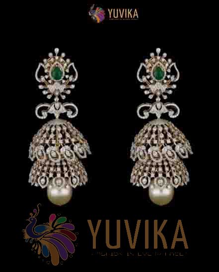 DIAMOND EARRINGS JHUMKA