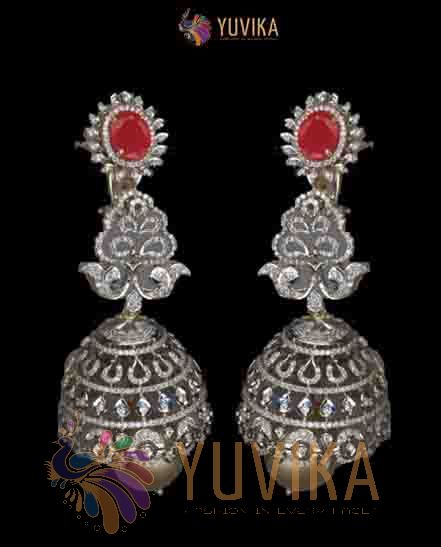 DIAMOND EARRINGS JHUMKA