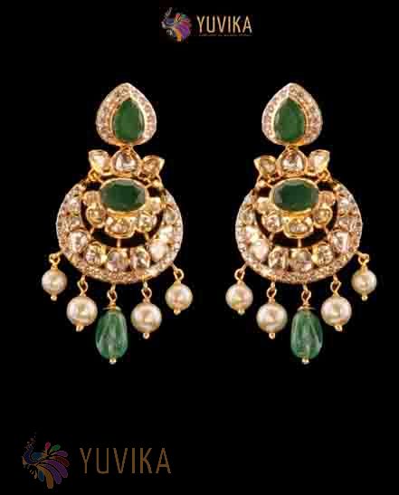 FLAT DIAMOND EARRINGS