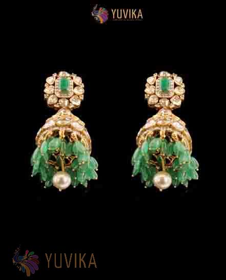 FLAT DIAMOND EARRINGS