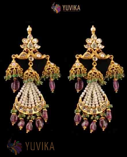 FLAT DIAMOND EARRINGS