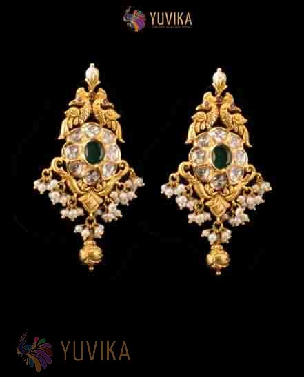 FLAT DIAMOND EARRINGS