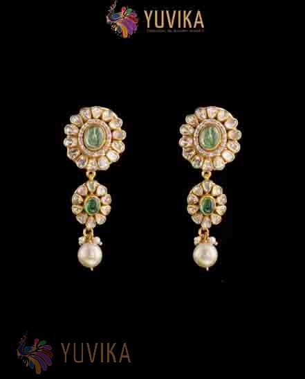 Nakshi Polki Earrings