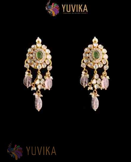 Nakshi Polki Earrings