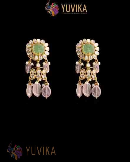Nakshi Polki Earrings