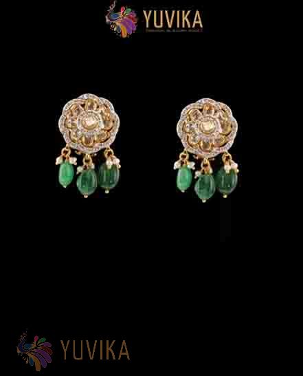 Nakshi Polki Earrings