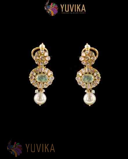 Nakshi Polki Earrings