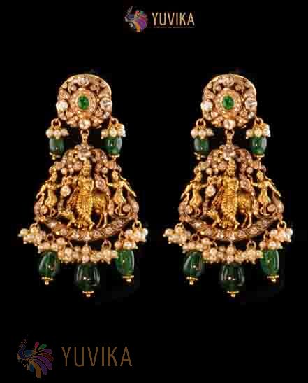 Nakshi Polki Earrings