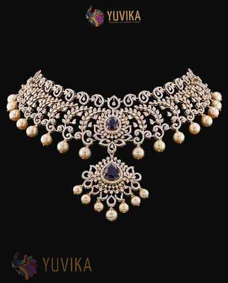 DIAMOND NECKLACE-DETACHABLE PENDANT